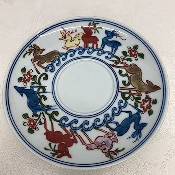 亮秀窯 七宝紋 田代亮秀造 茶器揃 6点 亮秀窯 七宝紋 田代亮秀造 茶器揃 6点